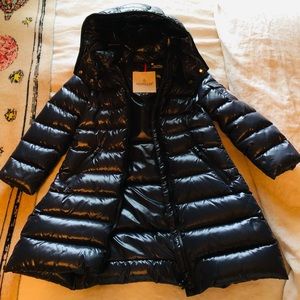 ❤️SOLD❤️ Moncler Kids Navy Quilted Down Jacket Sz 4 Yrs